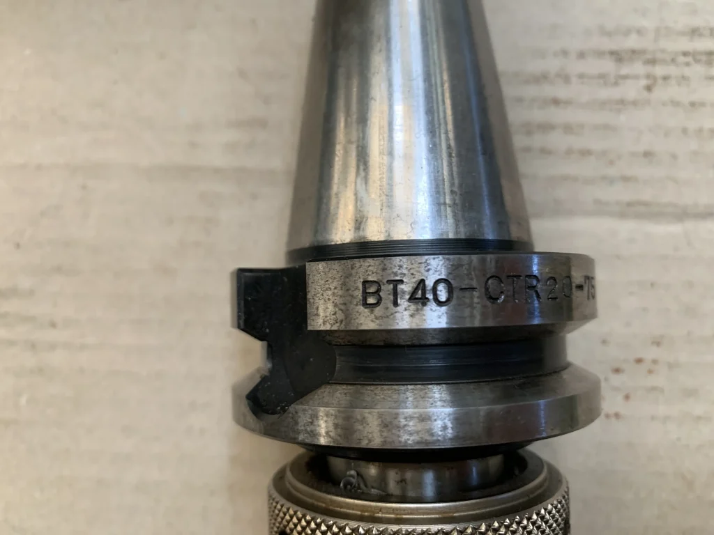 黒田精工 KKS BT40 BT40-CTR20-75 / KURODA PRECISION INDUSTRIES BT40 Milling Chuck BT40-CTR20-75 TU220325