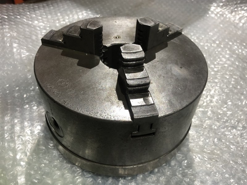 3爪スクロールチャック/カワタテック KAWATATEC　/6½/TE240001